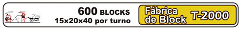 Fabrica de block T-2000