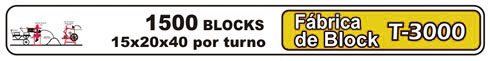 Fabrica de block T-3000