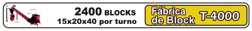 Fabrica de block T-4000