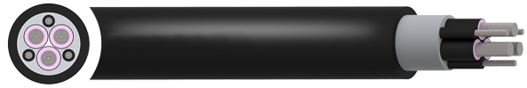 Cable sumergible de 3,6/6 kV y 6/10 kV