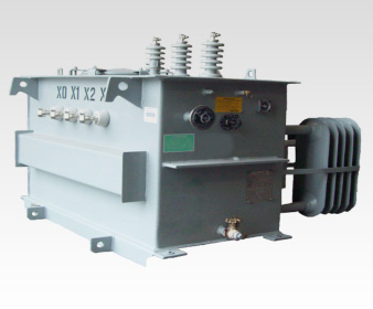 Transformadores Subestación con gargantas